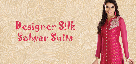 Traditional yet Stylish Designer Silk Salwar Suits