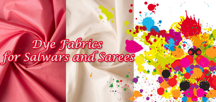 Enchanting Skin Friendly Dye Fabrics for Salwars and Sarees