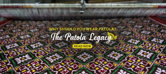 Unlocking the Elevated Legacy of Patola Saree!!!