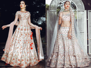 Buy online Bridesmaids Lehenga | Party wear lehenga | Lehenga Dress | Samyakk.com