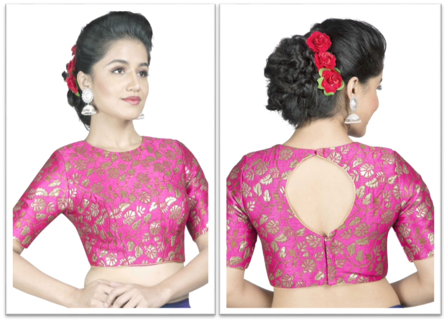 Banarasi Blouse at Samyakk