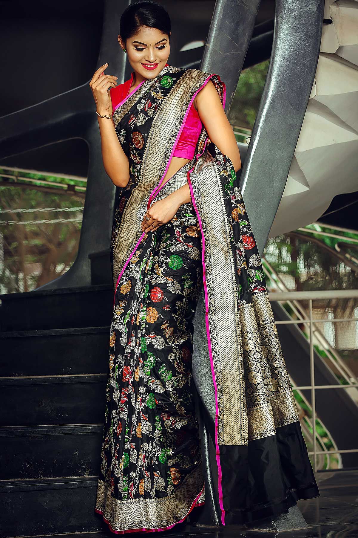 Indian Wedding dress - Banarasi Silk Saree