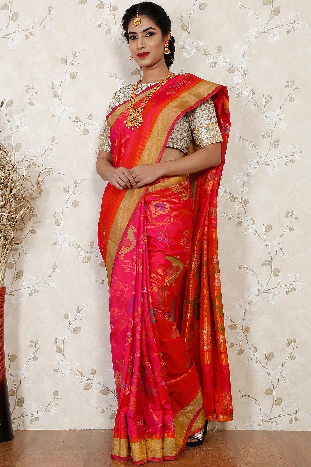 Uppada Silk Zari Woven Saree