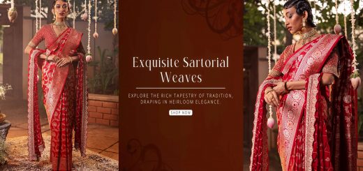 banarasi saree draping Archives - Samyakk: Sarees