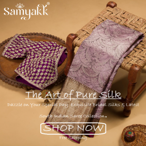 South Indian Silk Sarees by Samyakk.com