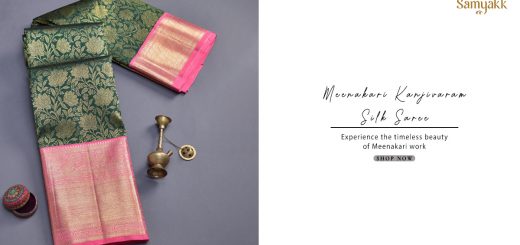 Meenakri kanjivaram Saree