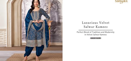 Velvet Salwar Kameez