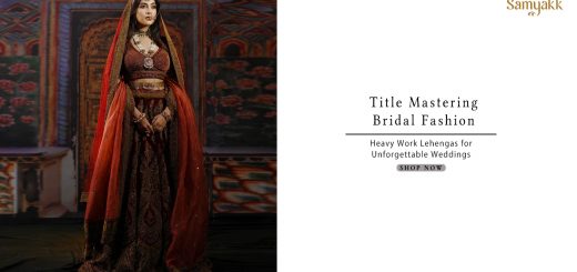 heavy work bridal Lehenga