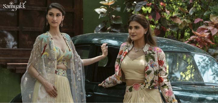 Ashmitha Collection
Premium Designer Indo-western outfit