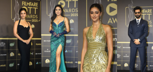 Filmfare OTT 2025 The Night Belongs to Alia, Ananya, and Vicky