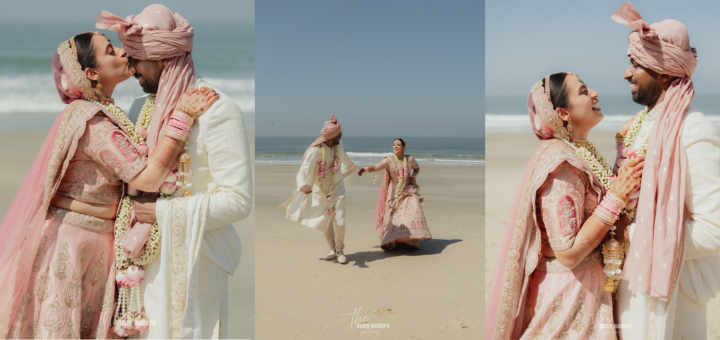 Beach Wedding Guide The Perfect Sherwani & Bridal Lehenga