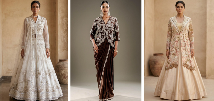 Jacket Lehenga vs. Cape Saree Which is the Bigger Trend in 2026