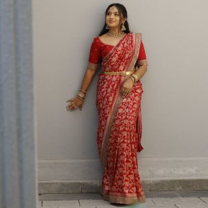 Red Silk Saree