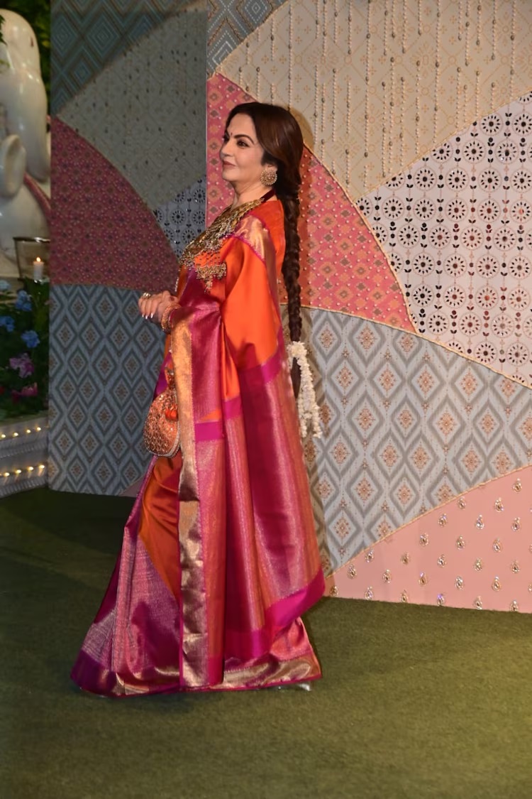 Nita ambani in Ganesh chathurti 2026 celebrations 1